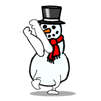 儿童游戏:<br>count-snowmen