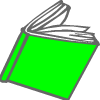 yeşil bir kitap
