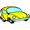 a yellow car