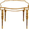 un tavolo bianco