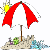 ουμπρέλα της θάλασσας